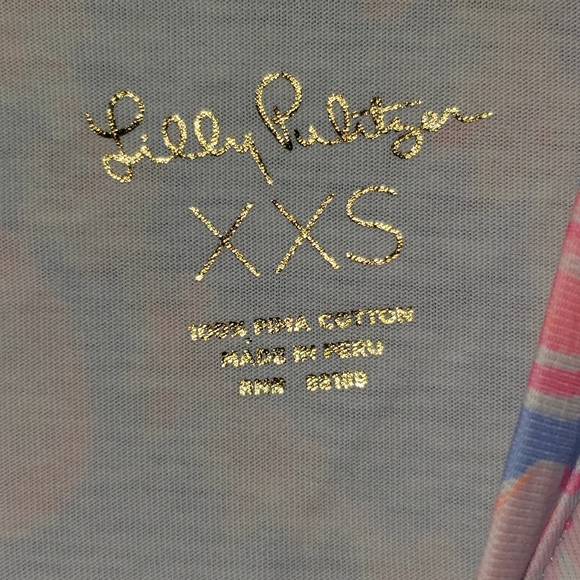 Size 2 XXS Lilly Pulitzer Declan Periwinkle Blue Summer Dress - Picture 4 of 5